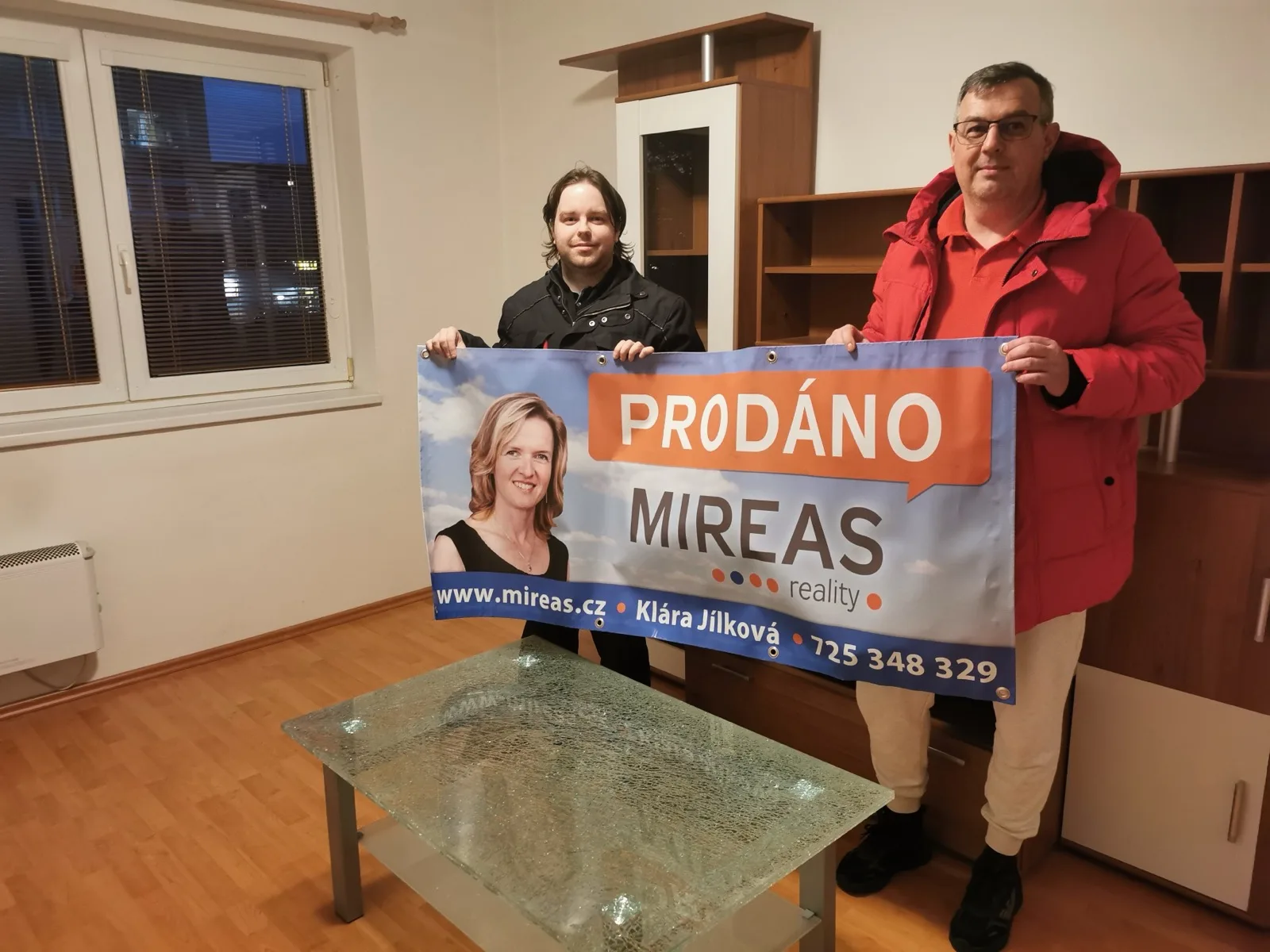 Předání bytu - Milovice