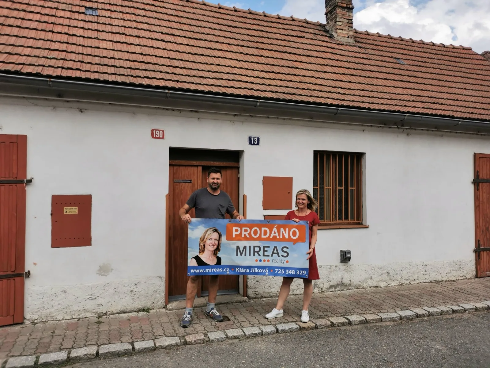 Předání nemovitosti klientům