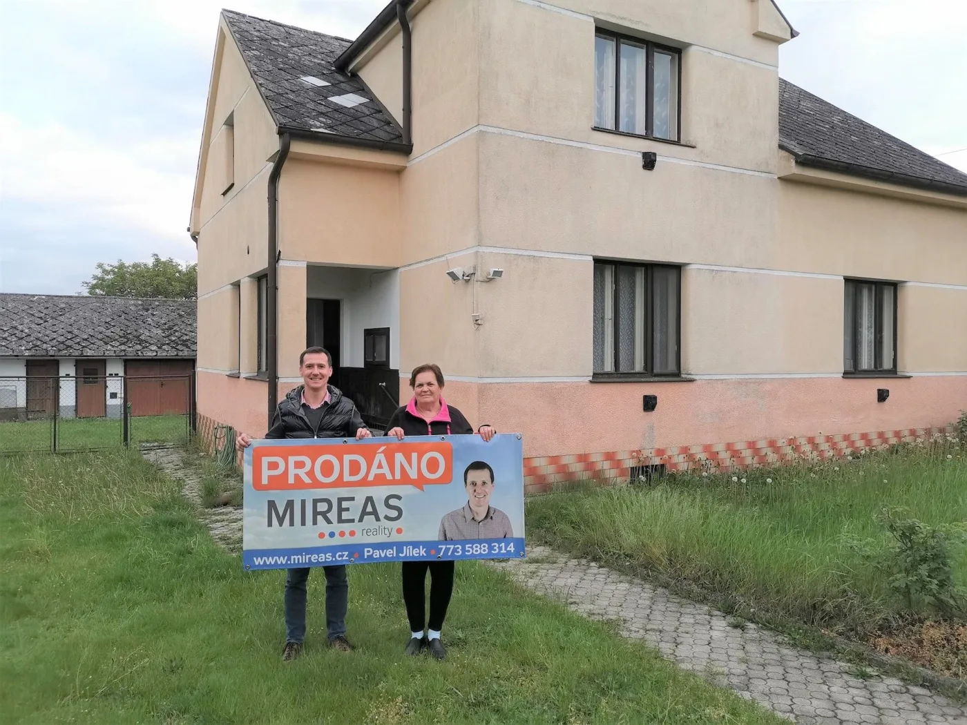 Prodáno - předání nemovitosti