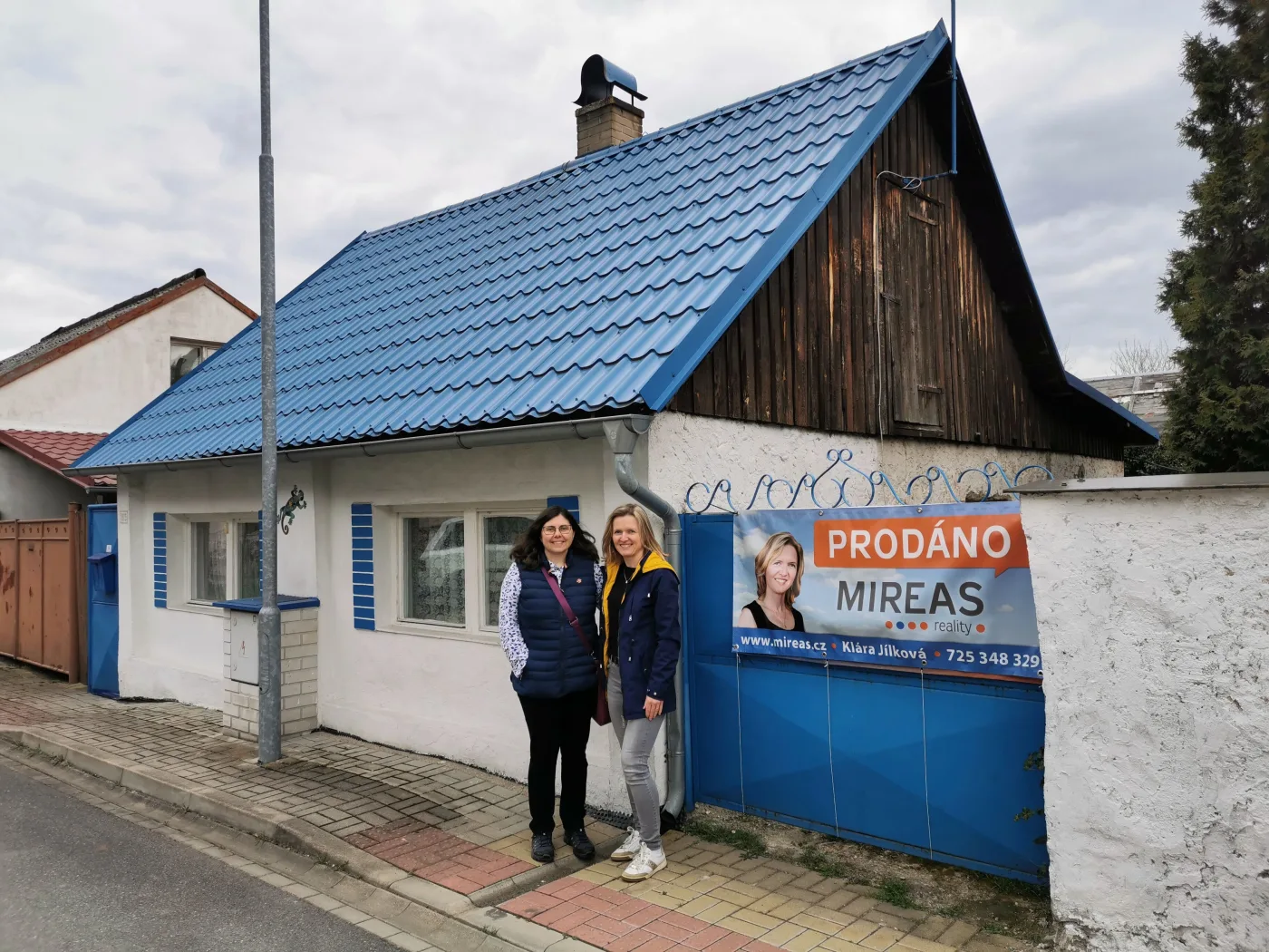 Prodáno - předání nemovitosti